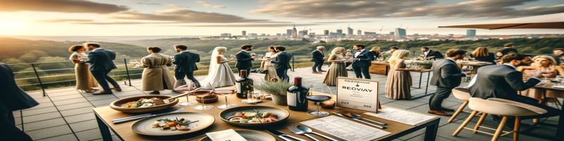 Rezerwacje, organizacja uroczystości i śluby z panoramą