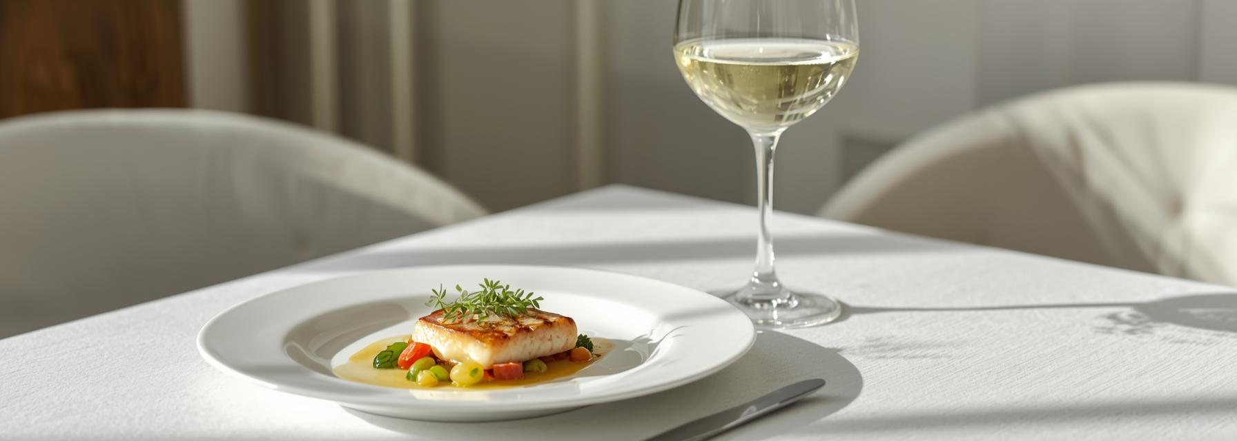 Serwowanie, wybór w restauracji i sugestie Modern Food & Wine