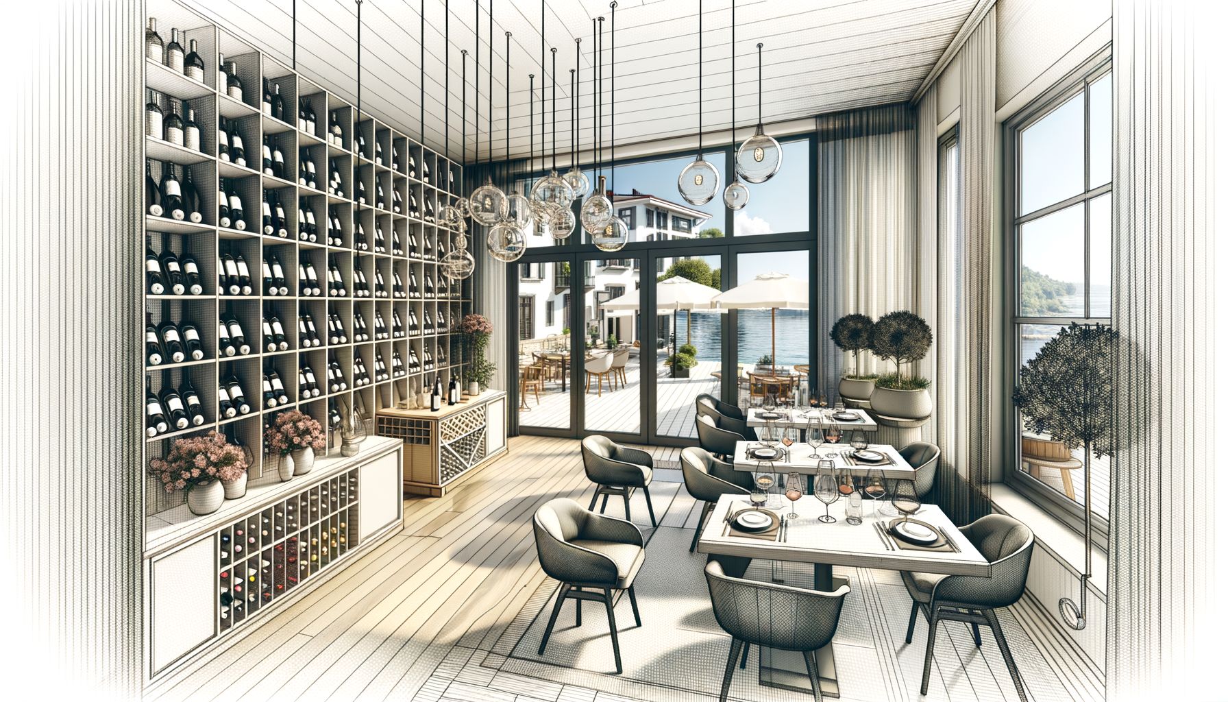 Wnętrze, układ sal i miejsca z najlepszym widokiem